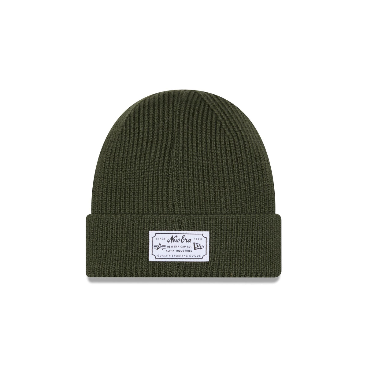 Alpha Industries x San Diego Padres Olive Green Cuff Knit Hat