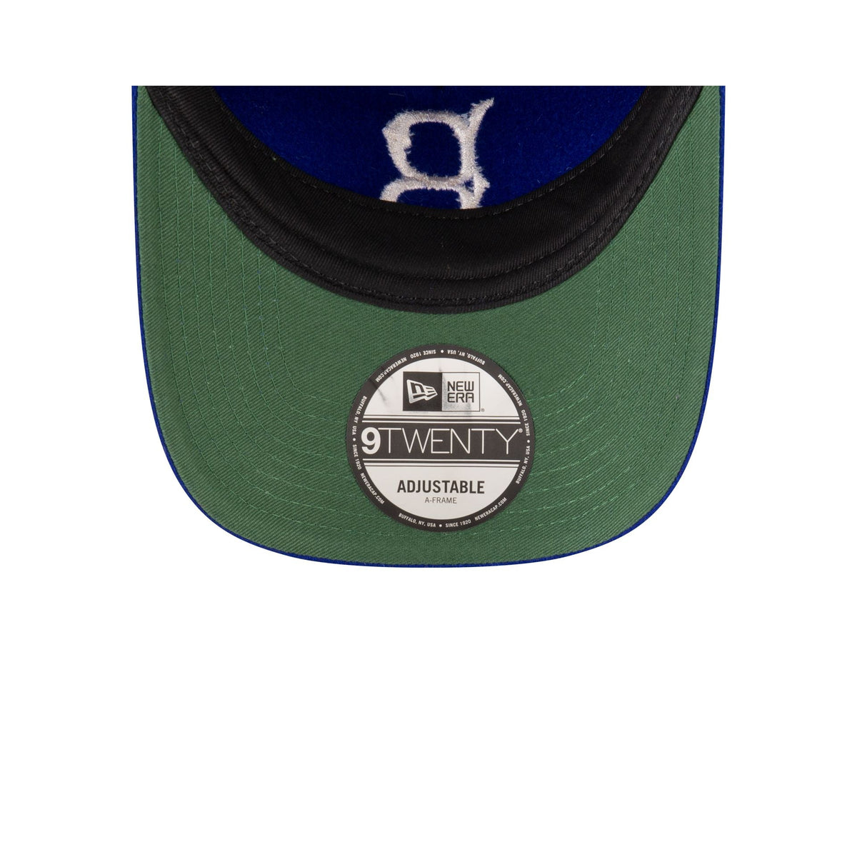 Brooklyn Dodgers Wool Letterman 9TWENTY A-Frame Adjustable Hat Adjustable Hat
