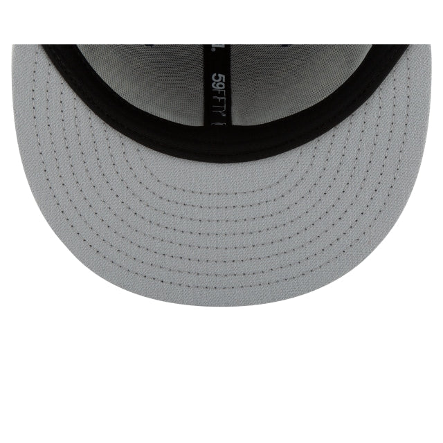 Miami Marlins 2019 Blackout Basic 59FIFTY Fitted Hat