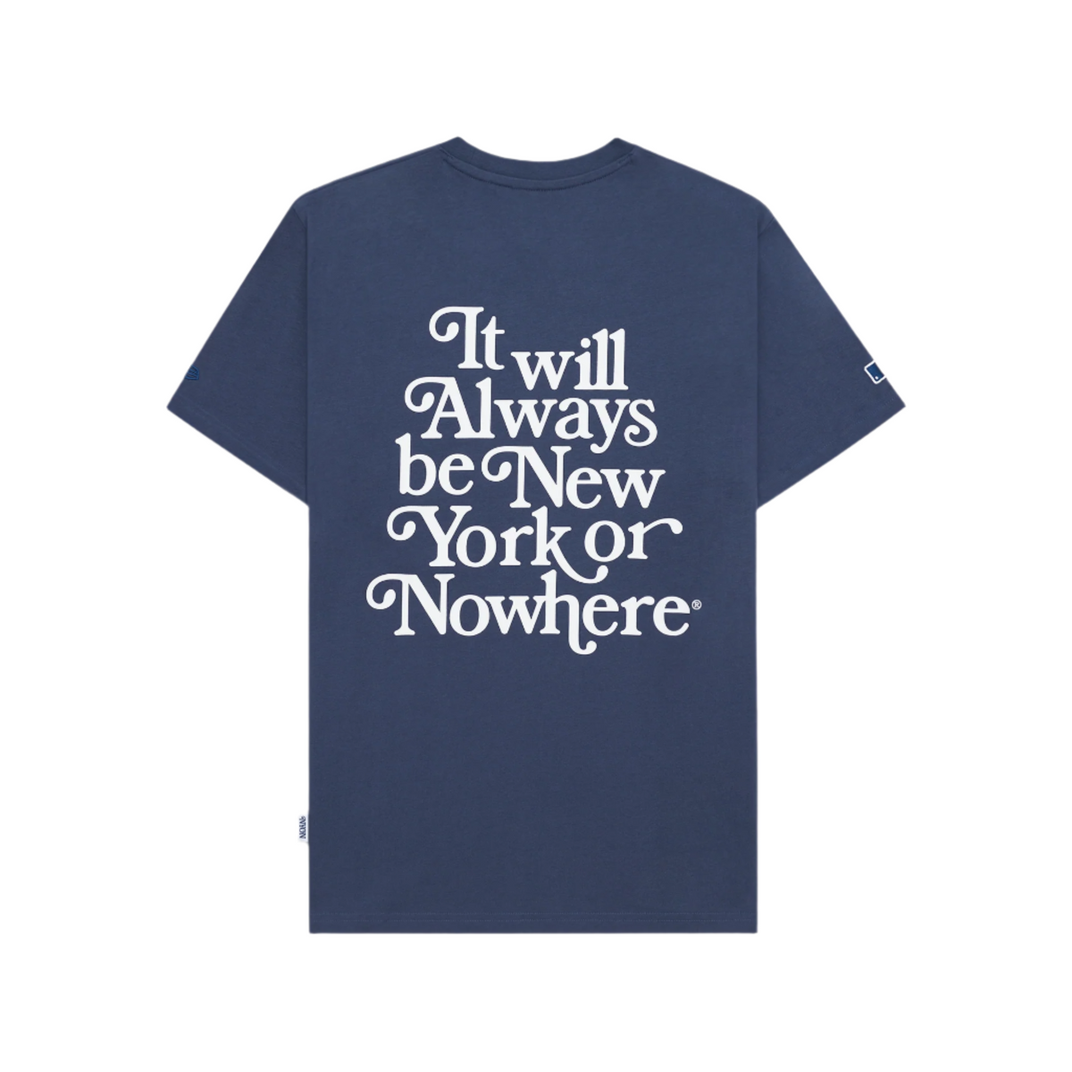 New York or Nowhere x New York Yankees Navy Motto Short-Sleeve T-Shirt