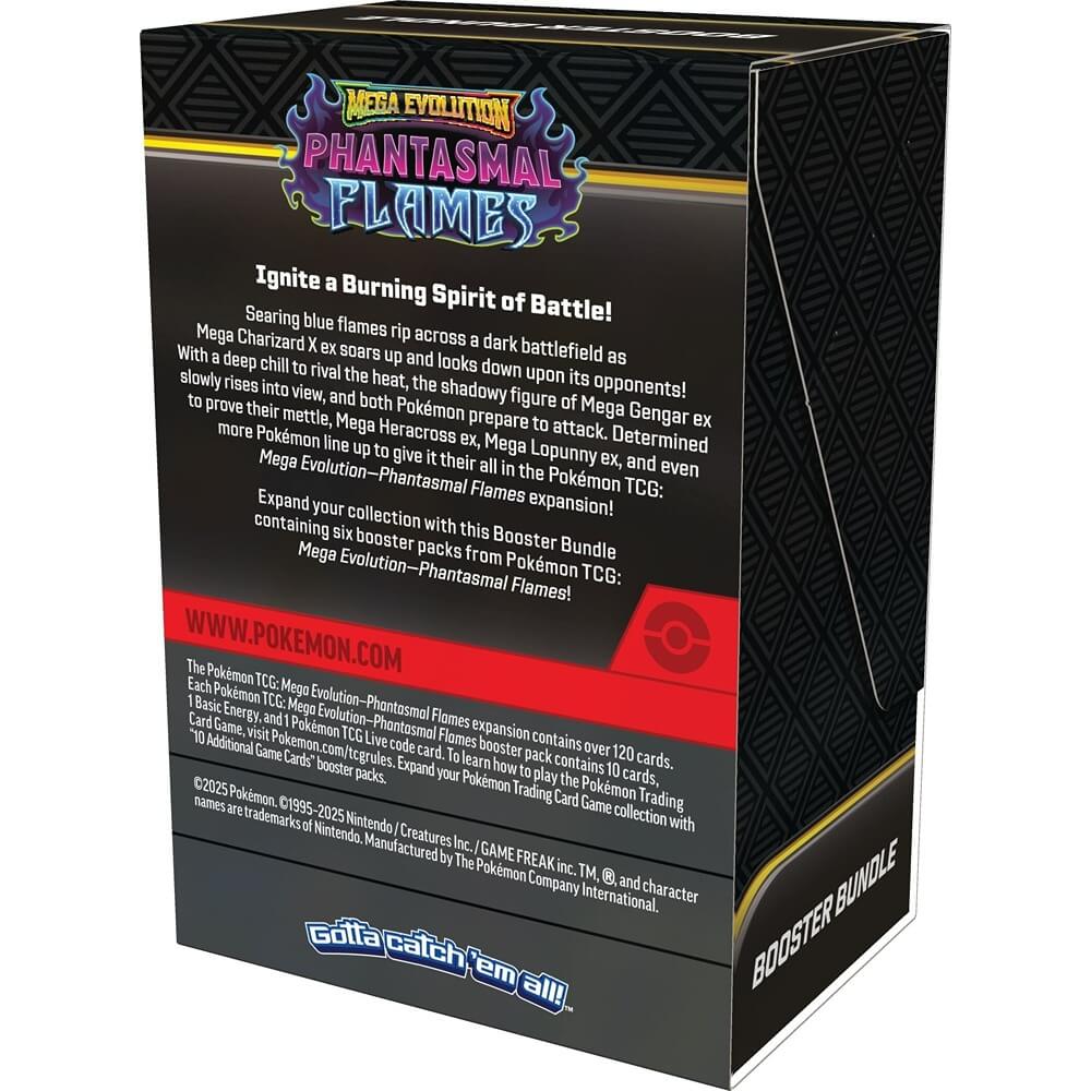🔥2026 Christmas Gift🎄: Mega Evolution - Phantasmal Flames Booster Bundle (6)