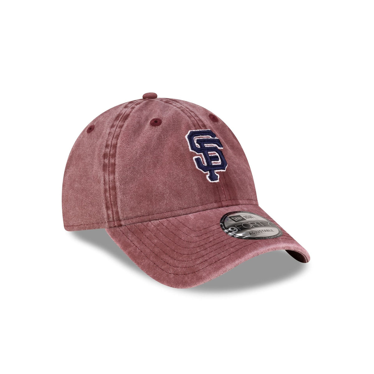 San Francisco Giants Lived In Burgundy 9FORTY Adjustable Hat