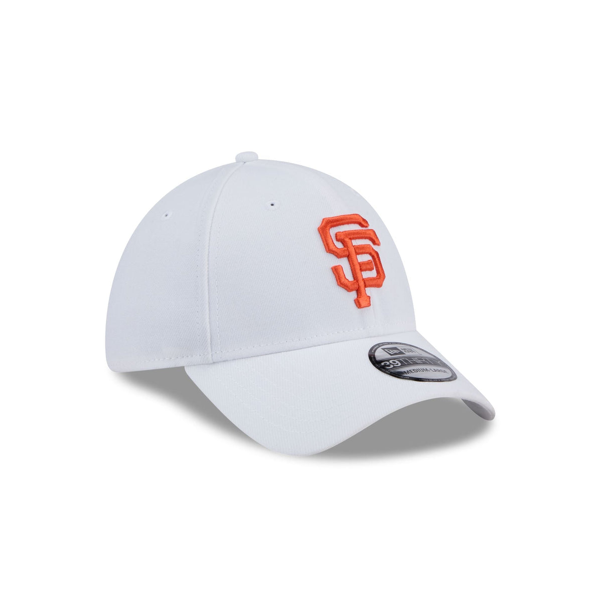 San Francisco Giants Optic White 39THIRTY Stretch Fit Hat