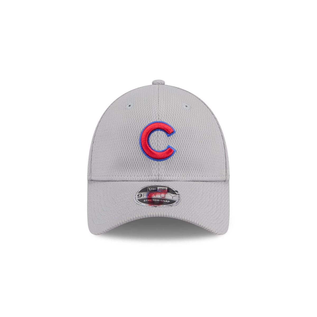 Chicago Cubs Gray 9FORTY Stretch-Snap Hat