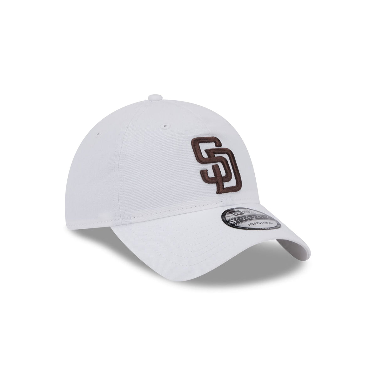 San Diego Padres White 9TWENTY Adjustable Hat