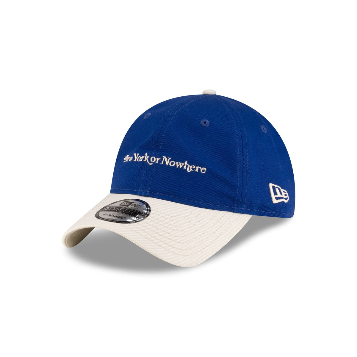 New York or Nowhere x New York Mets Light Royal Wordmark 9TWENTY Adjustable Hat