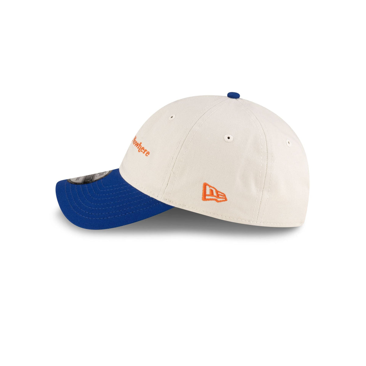 New York or Nowhere x New York Mets Chrome White Wordmark 9TWENTY Adjustable Hat