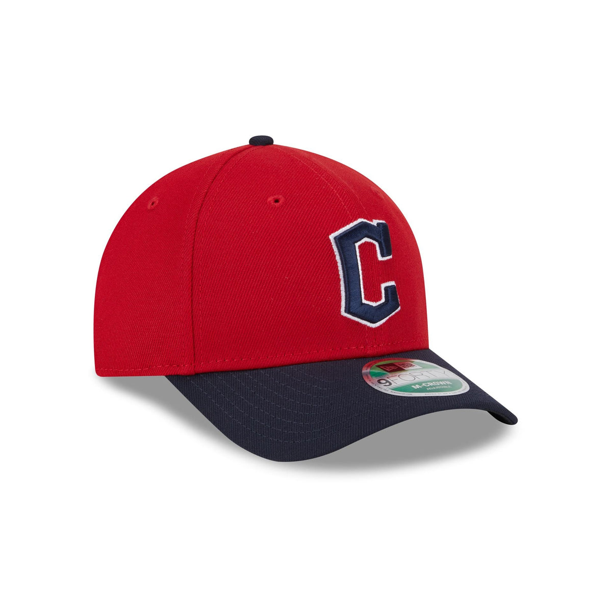 Cleveland Guardians Home Authentic Collection 9FORTY M-Crown Snapback Hat