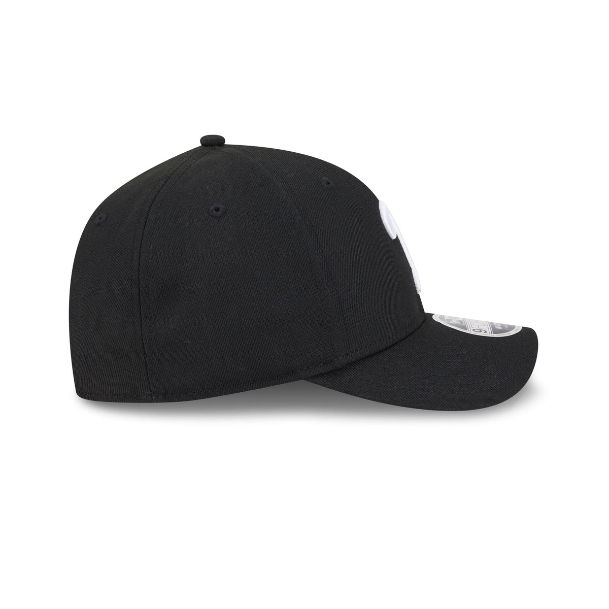 Philadelphia Phillies Black Authentic Collection 9FORTY M-Crown Snapback Hat