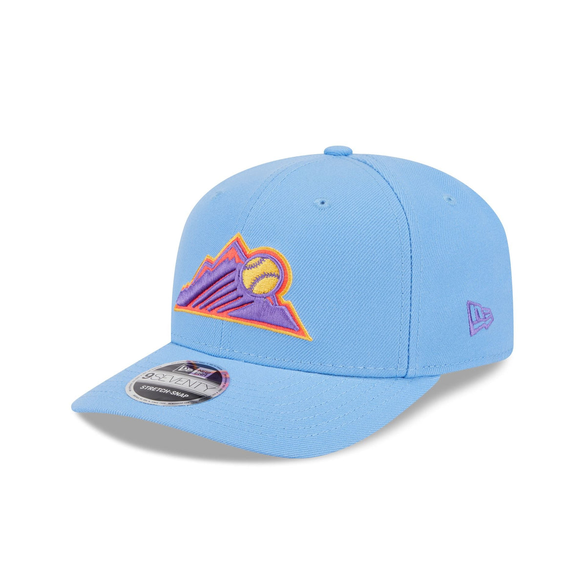 Colorado Rockies City Connect 9SEVENTY Stretch-Snap Hat