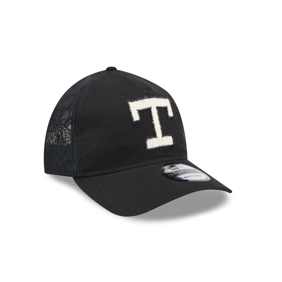 Texas Rangers Embroidered Mesh 9TWENTY A-Frame Adjustable Hat