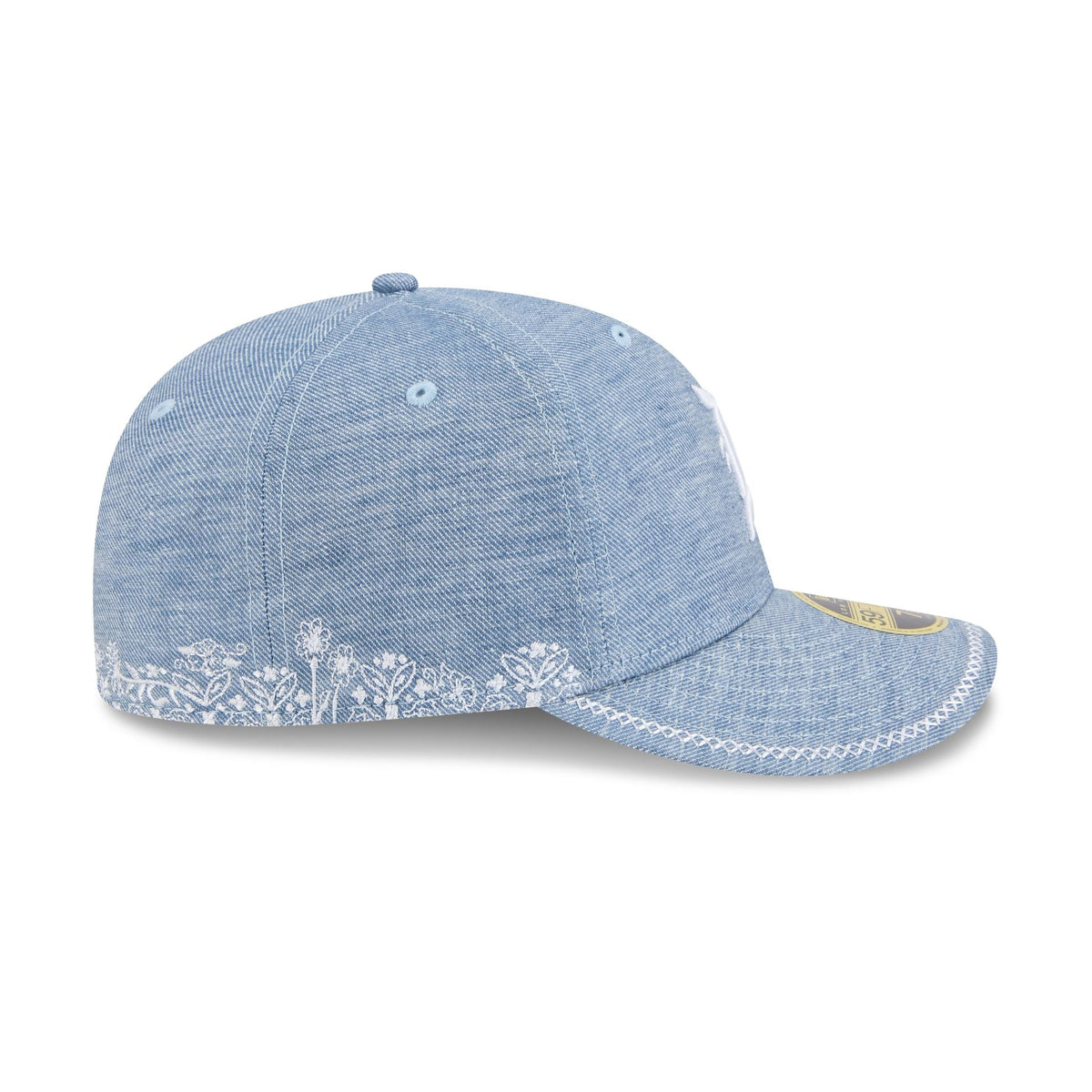 Detroit Tigers Hand Stitched Chambray Low Profile 59FIFTY Fitted Hat