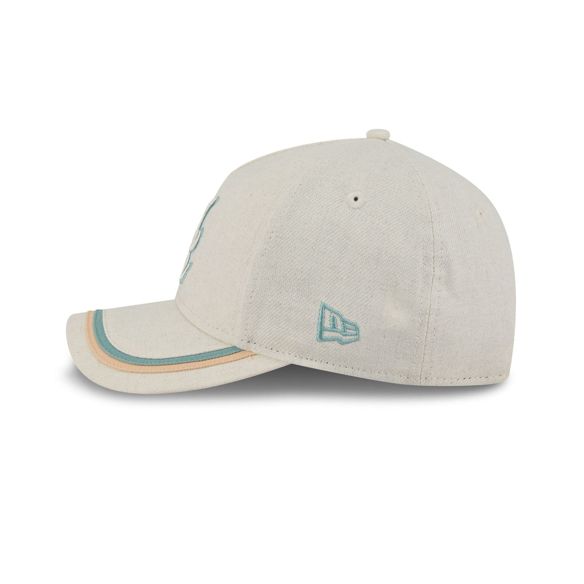 Atlanta Braves Neutral Hemp 9FORTY M-Crown A-Frame Adjustable Hat