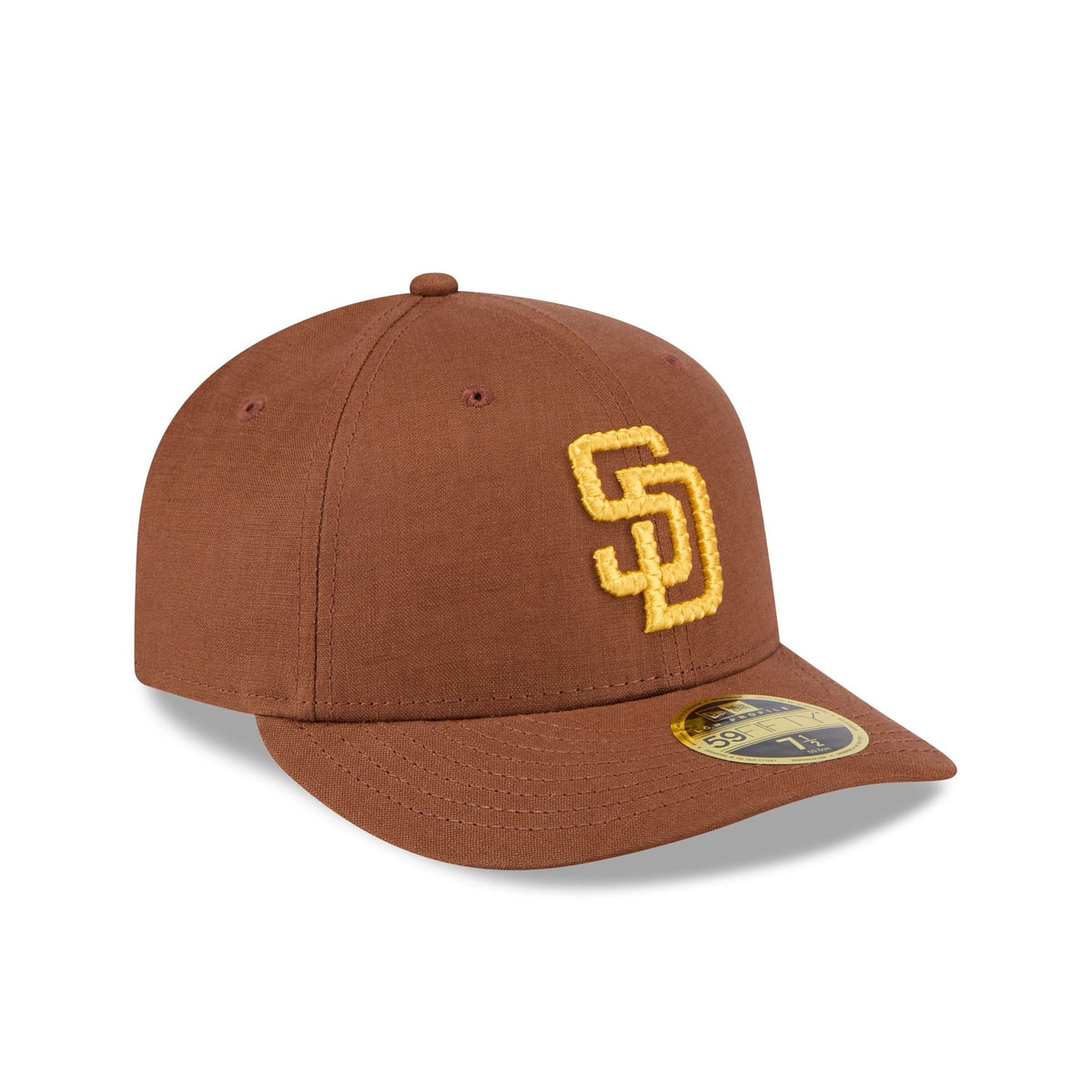 San Diego Padres Snake Scale Logo Low Profile 59FIFTY Fitted Hat