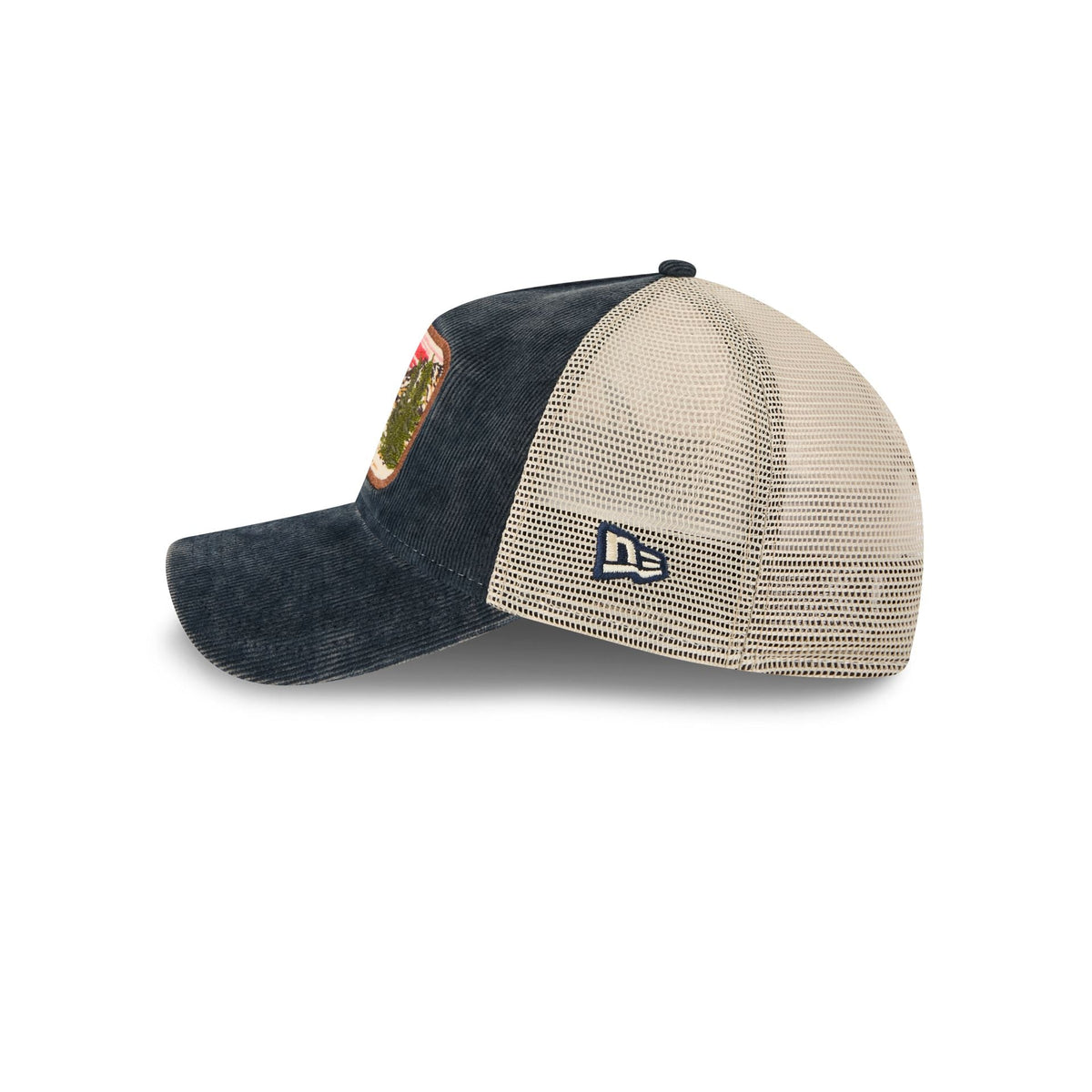 Atlanta Braves Vintage Landscape 9TWENTY A-Frame Trucker Hat