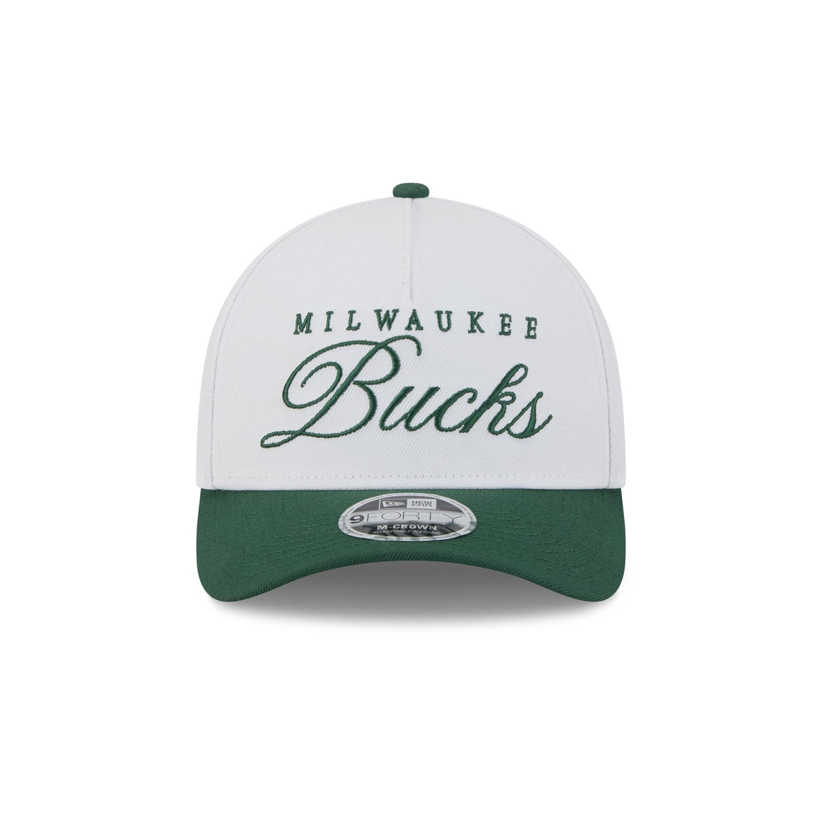 Milwaukee Bucks 2025 Draft 9FORTY M-Crown A-Frame Snapback Hat