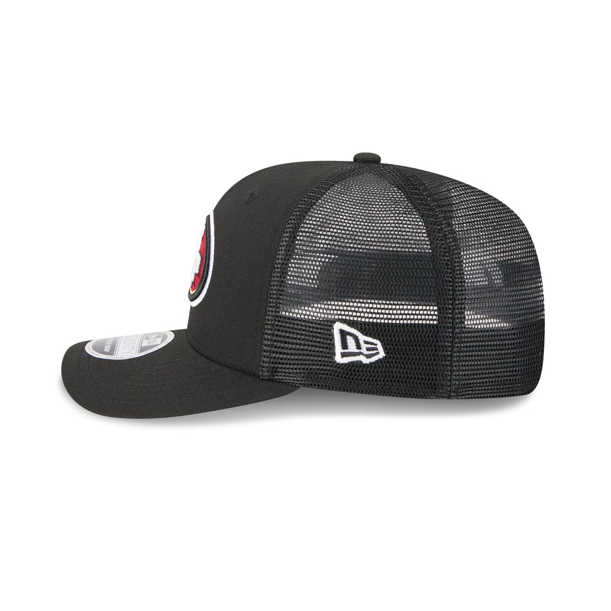 San Francisco 49ers Team Black 9SEVENTY Trucker Hat