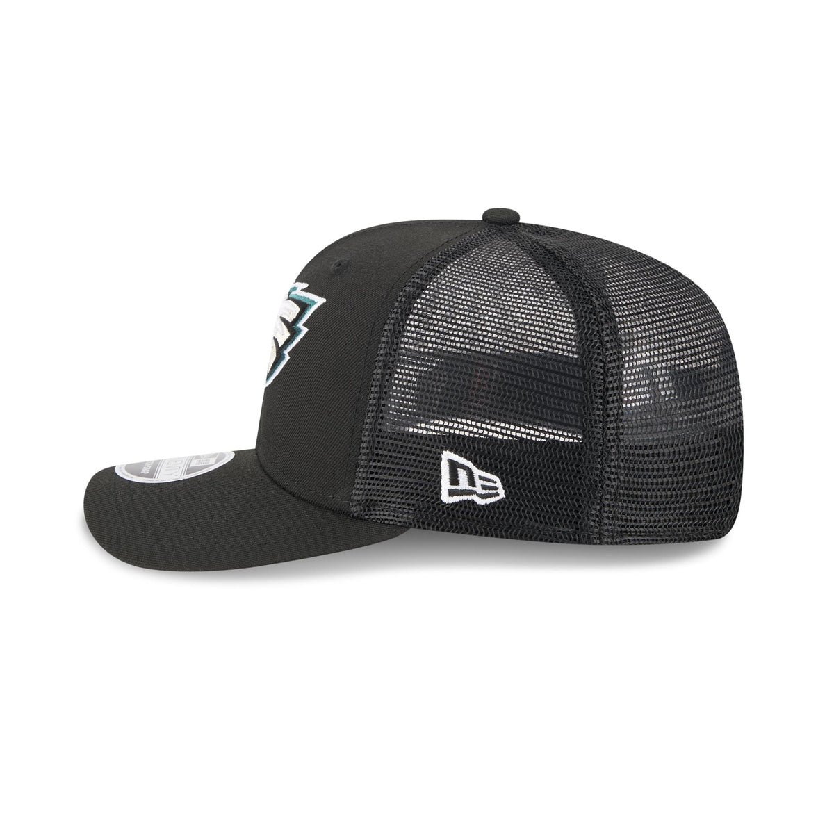 Philadelphia Eagles Team Black 9SEVENTY Trucker Hat