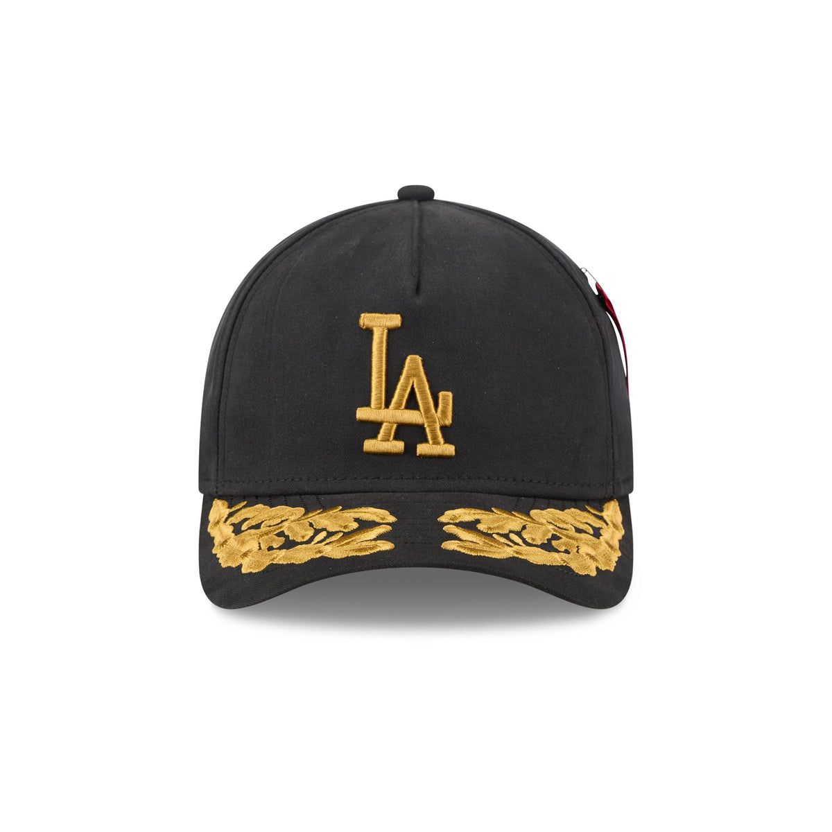 Alpha Industries x Los Angeles Dodgers Black 9FORTY M-Crown A-Frame Snapback Hat
