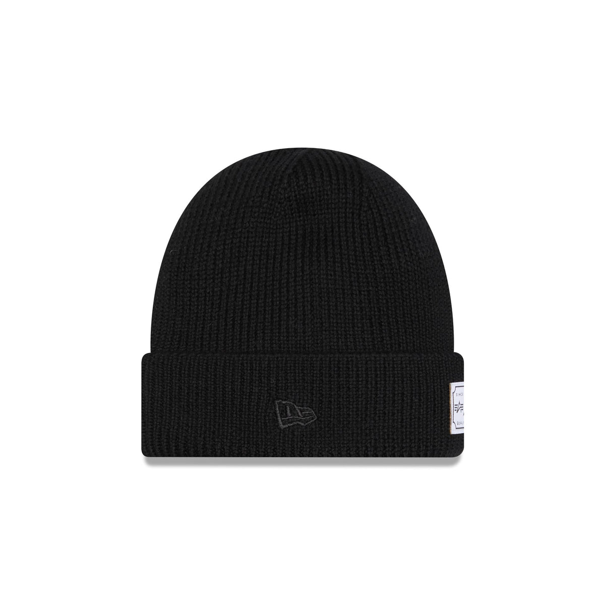 Alpha Industries x Milwaukee Brewers Black Cuff Knit Hat