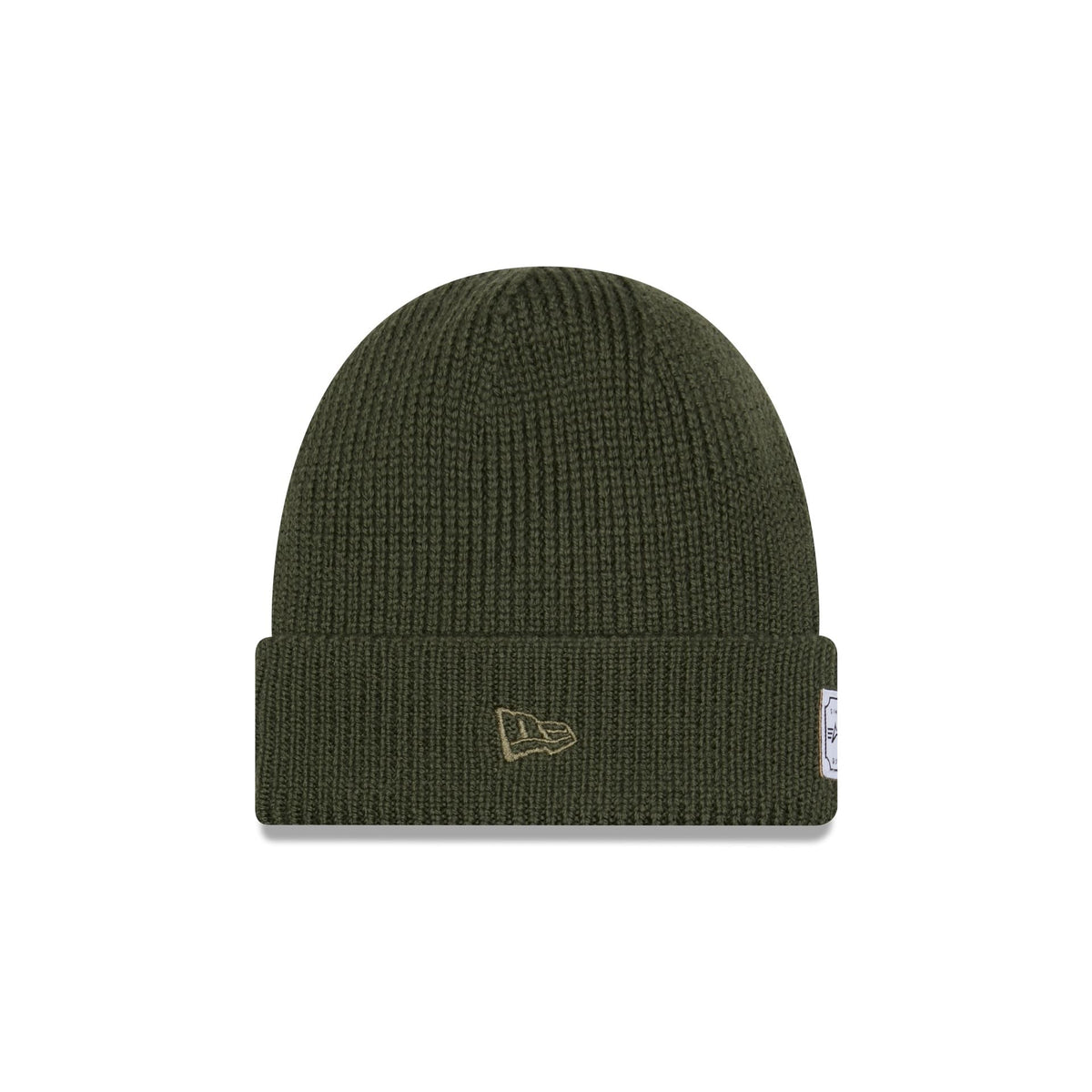 Alpha Industries x San Diego Padres Olive Green Cuff Knit Hat