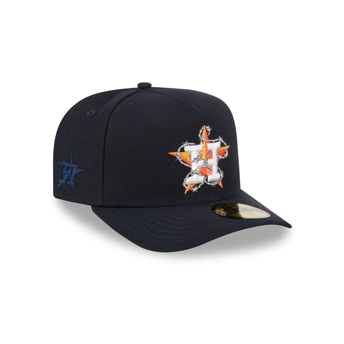 Houston Astros Barbed Wire 59FIFTY A-Frame Fitted Hat