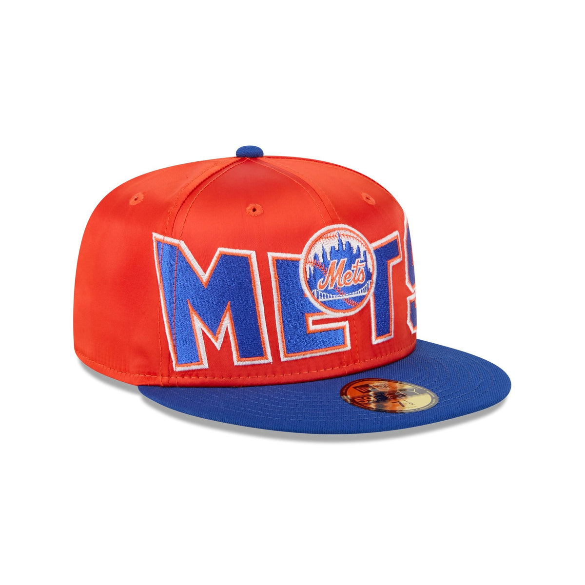 New York Mets Bold Satin 59FIFTY Fitted Hat
