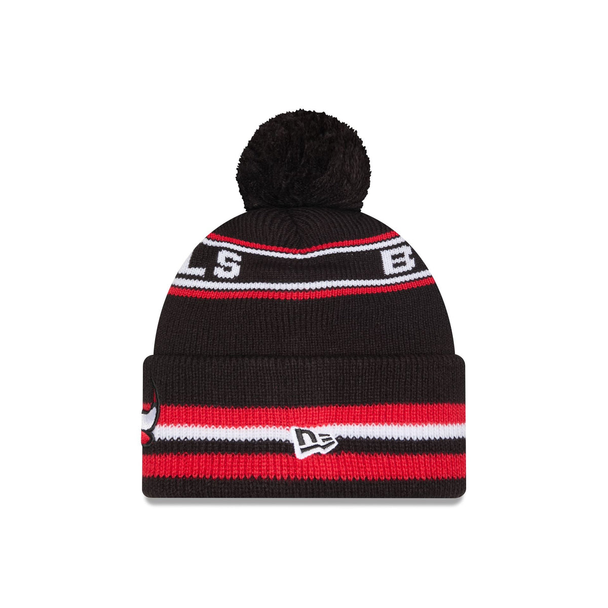 Chicago Bulls Classic Pom Knit Hat