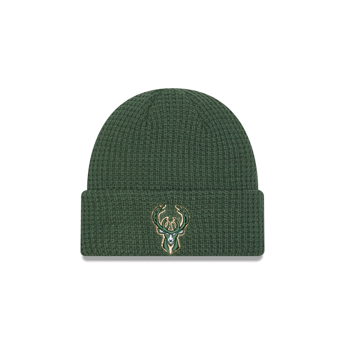 Milwaukee Bucks Waffle Stitch Knit Beanie Hat