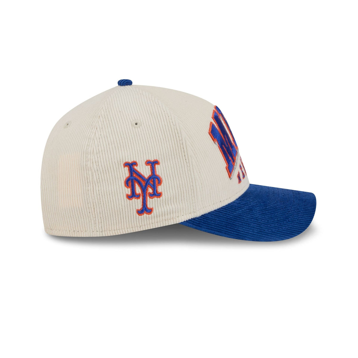 New York Mets Stacked Corduroy 9FORTY M-Crown A-Frame Snapback Hat