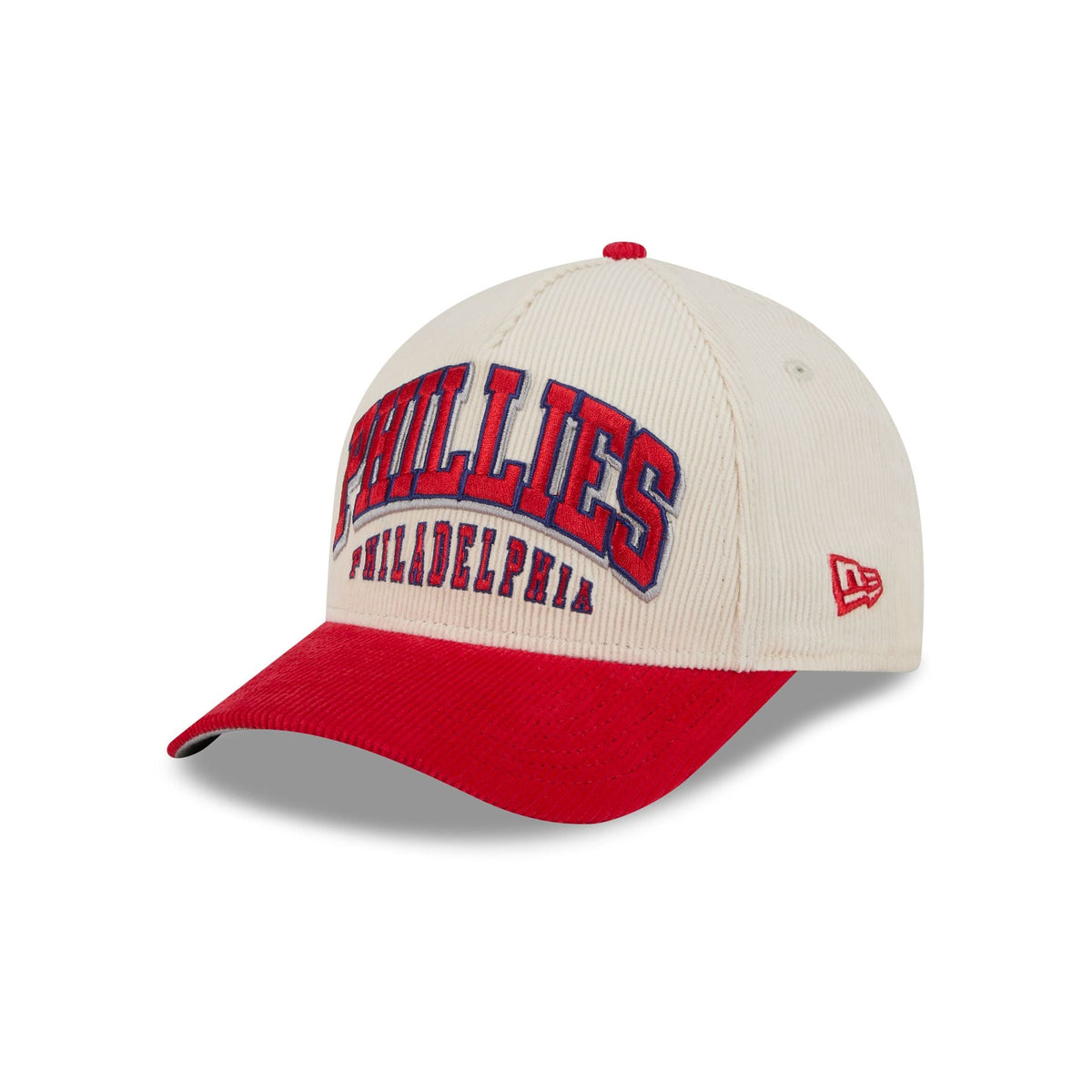Philadelphia Phillies Stacked Corduroy 9FORTY M-Crown A-Frame Snapback Hat