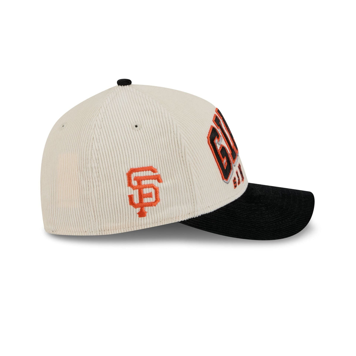 San Francisco Giants Stacked Corduroy 9FORTY M-Crown A-Frame Snapback Hat
