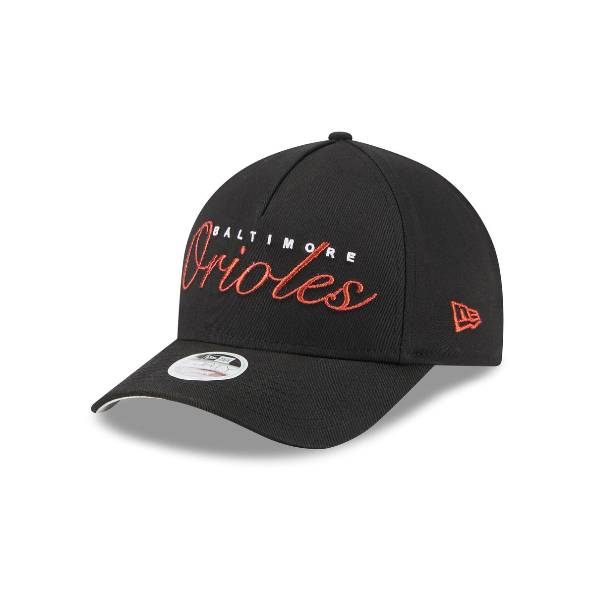Baltimore Orioles Metallic Women's 9FORTY M-Crown A-Frame Snapback Hat