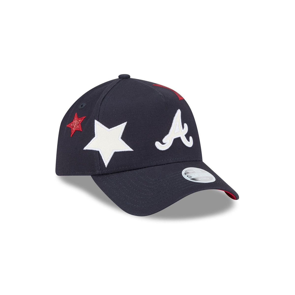 Atlanta Braves Stardom Women's 9FORTY A-Frame Snapback Hat