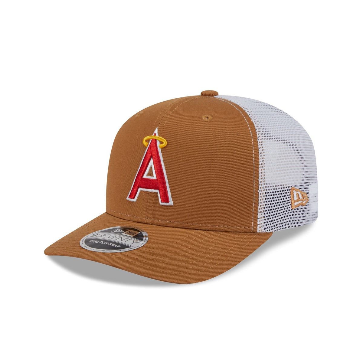 Los Angeles Angels Bronze 9SEVENTY Trucker Hat