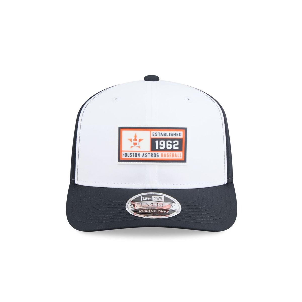 Houston Astros Est. Patch 9SEVENTY Stretch-Snap Hat