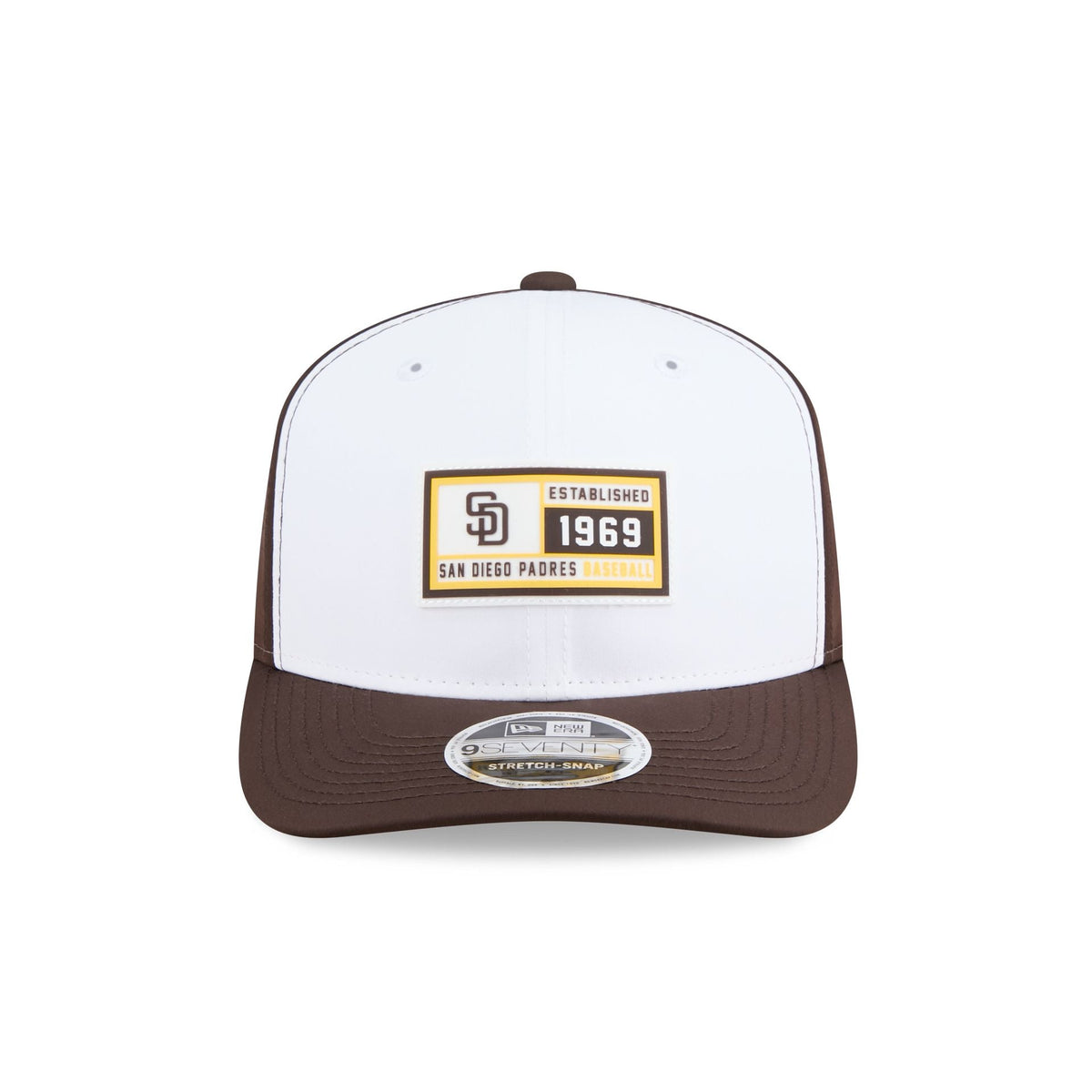 San Diego Padres Est. Patch 9SEVENTY Stretch-Snap Hat