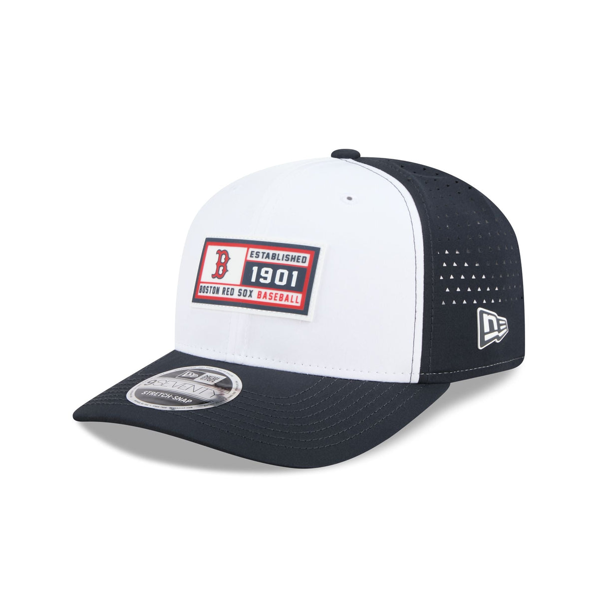 Boston Red Sox Est. Patch 9SEVENTY Stretch-Snap Hat
