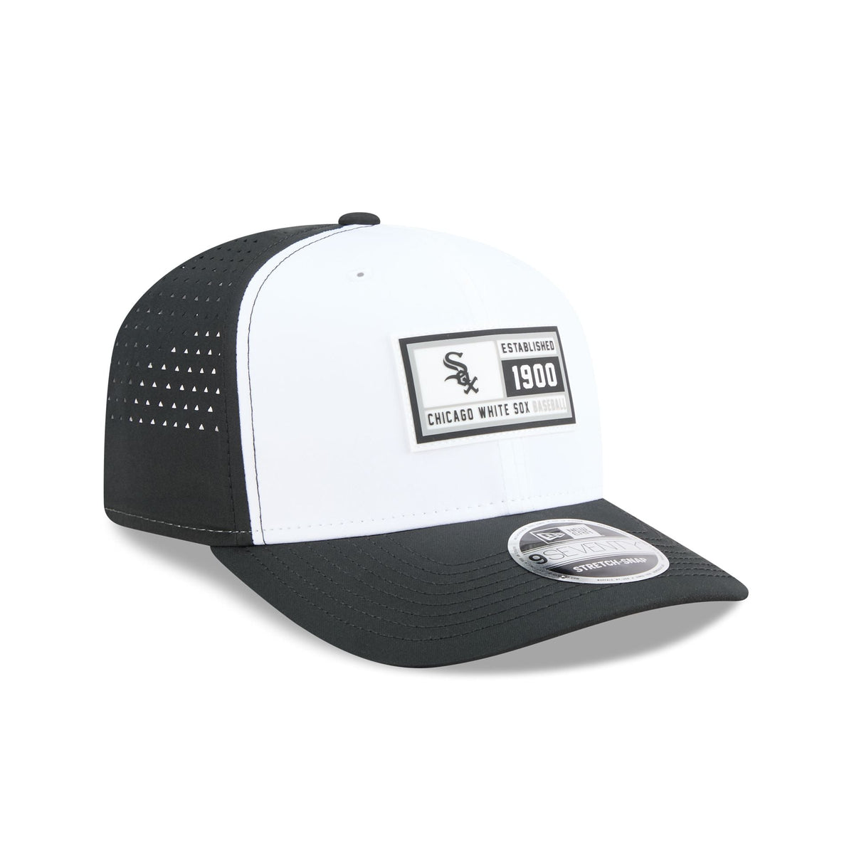 Chicago White Sox Est. Patch 9SEVENTY Stretch-Snap Hat