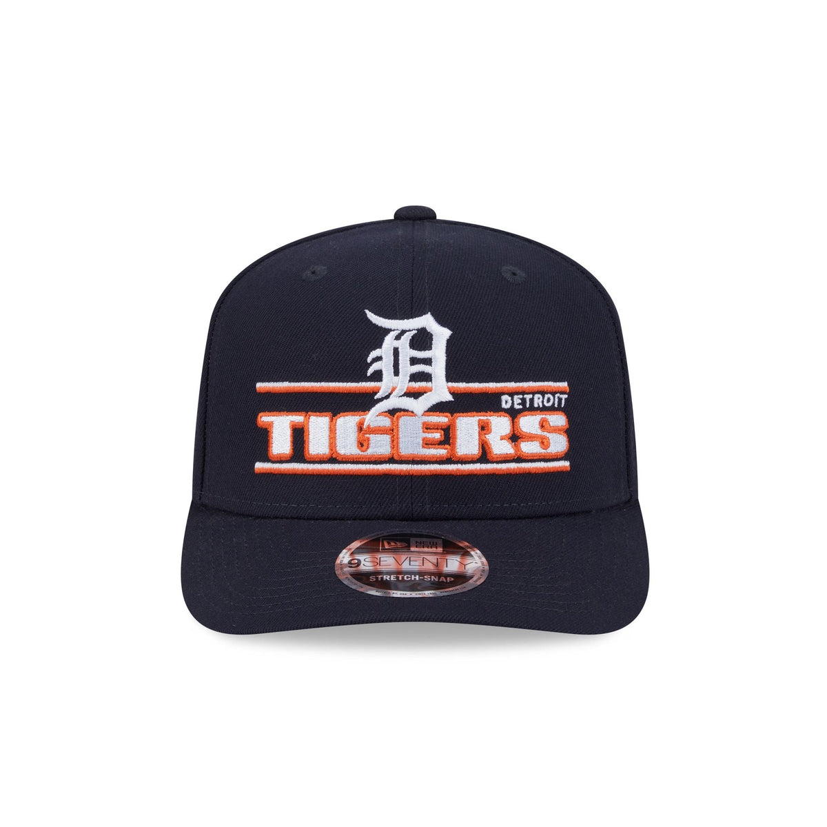 Detroit Tigers Stated 9SEVENTY Stretch-Snap Hat