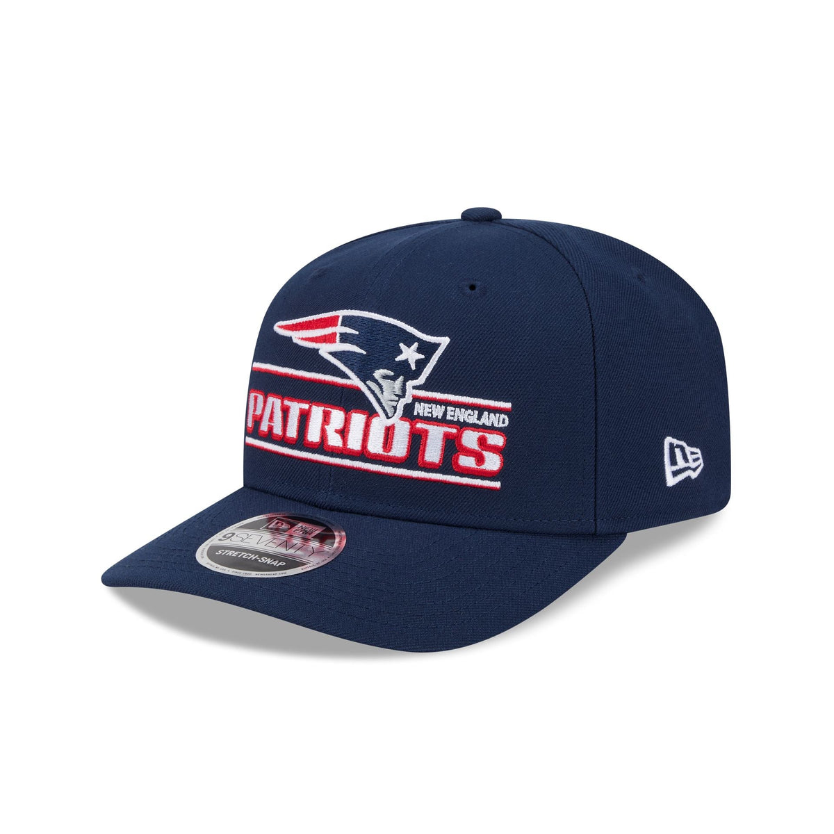 New England Patriots Stated 9SEVENTY Stretch-Snap Hat