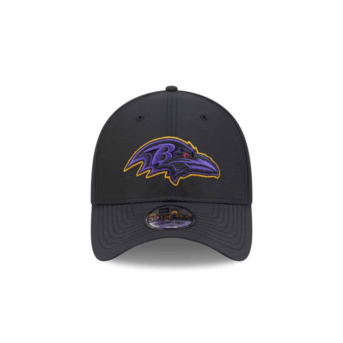 Baltimore Ravens Night 39THIRTY Stretch Fit Hat