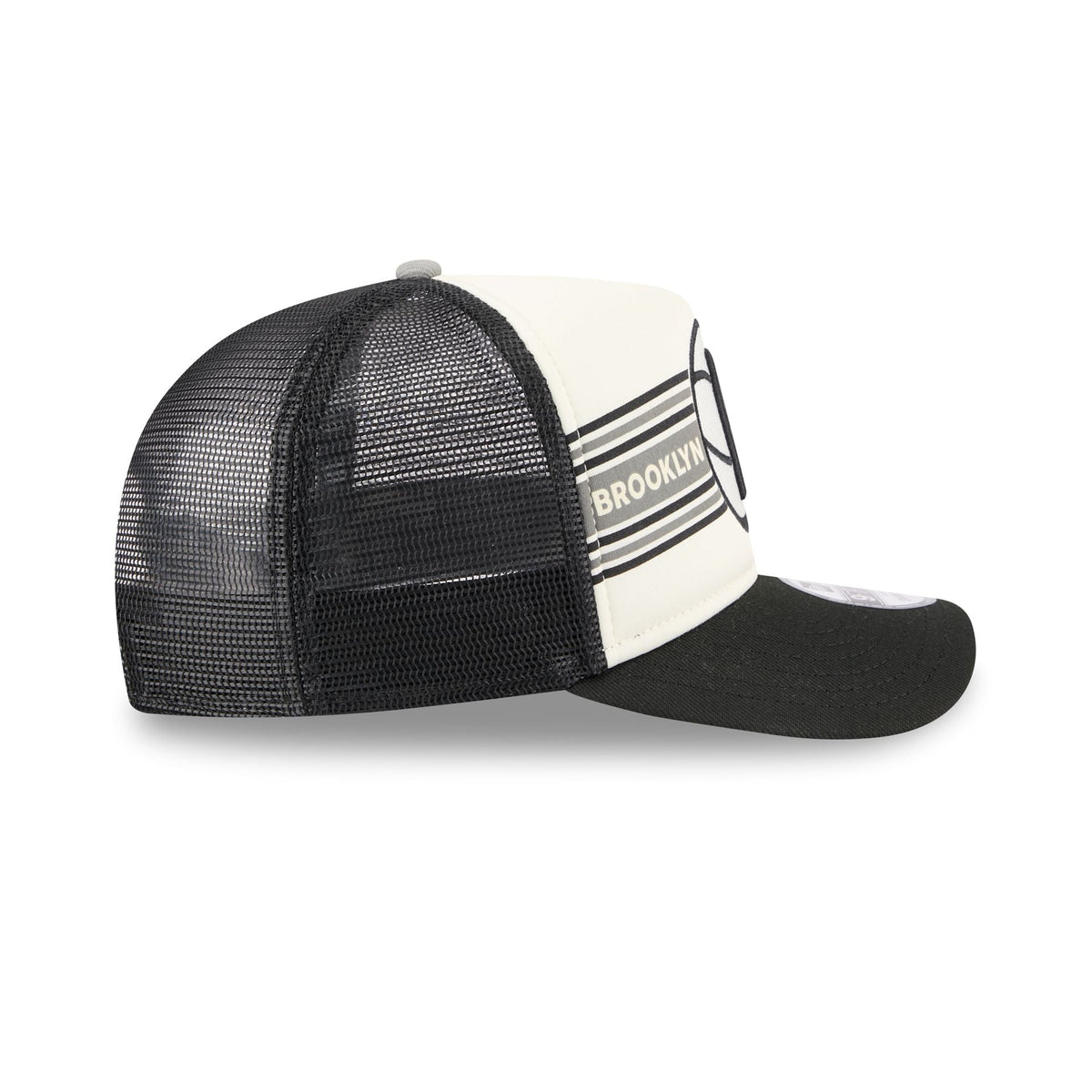 Brooklyn Nets Banner 9FIFTY A-Frame Trucker Hat