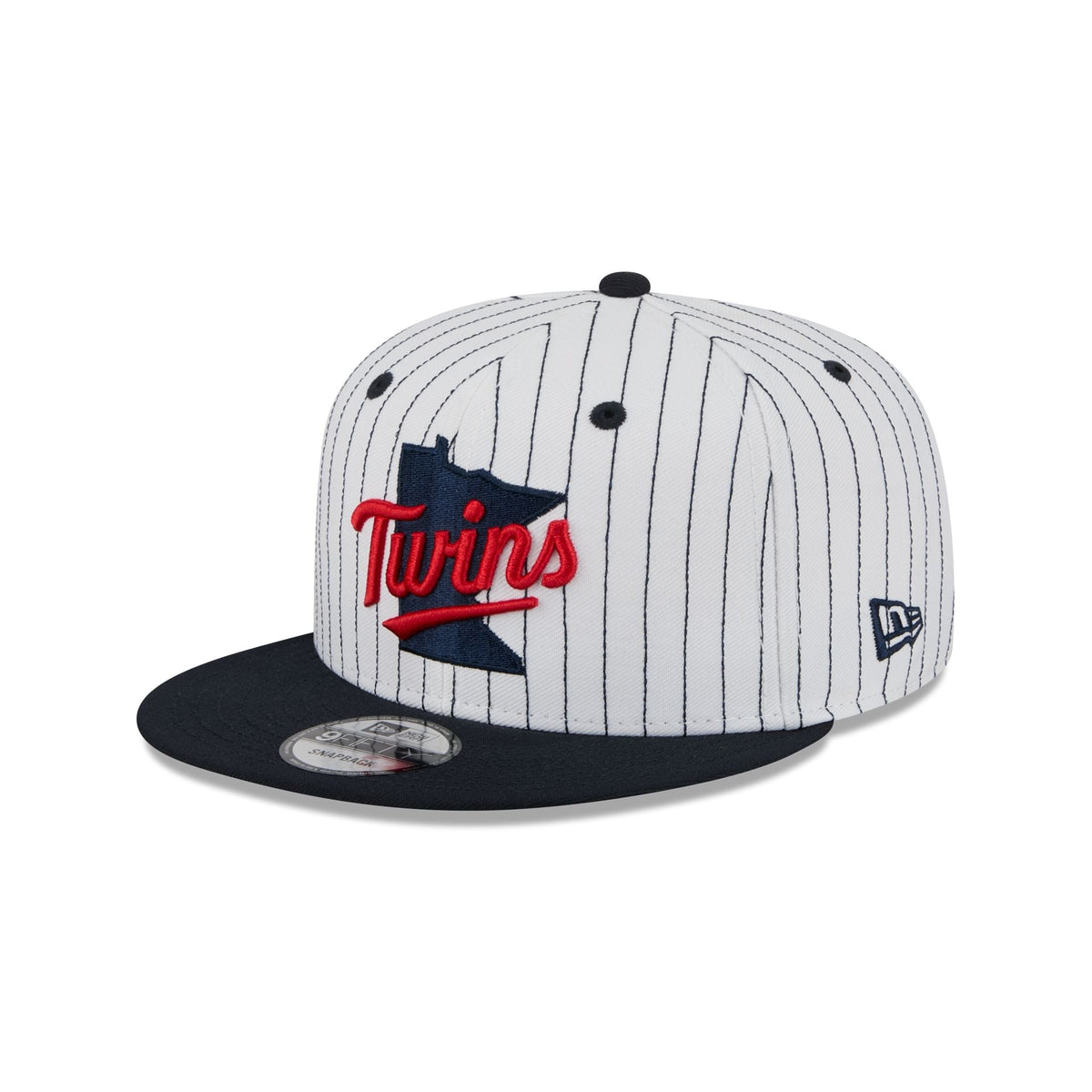 Minnesota Twins Deceptor Pinstripe 9FIFTY Snapback Hat