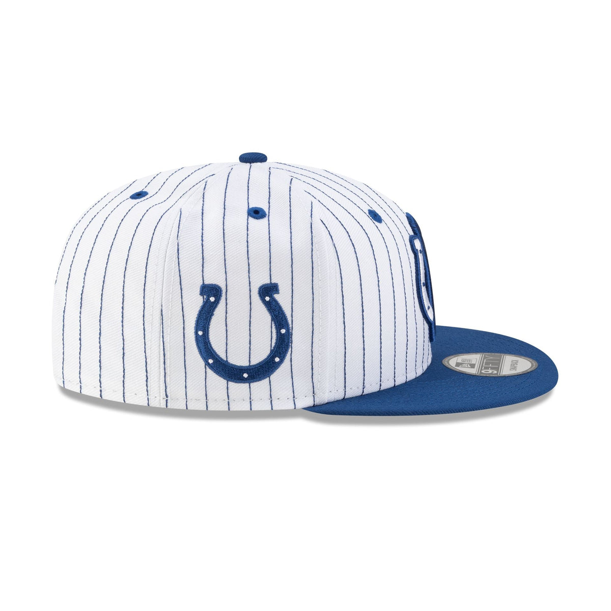 Indianapolis Colts Deceptor Pinstripe 9FIFTY Snapback Hat