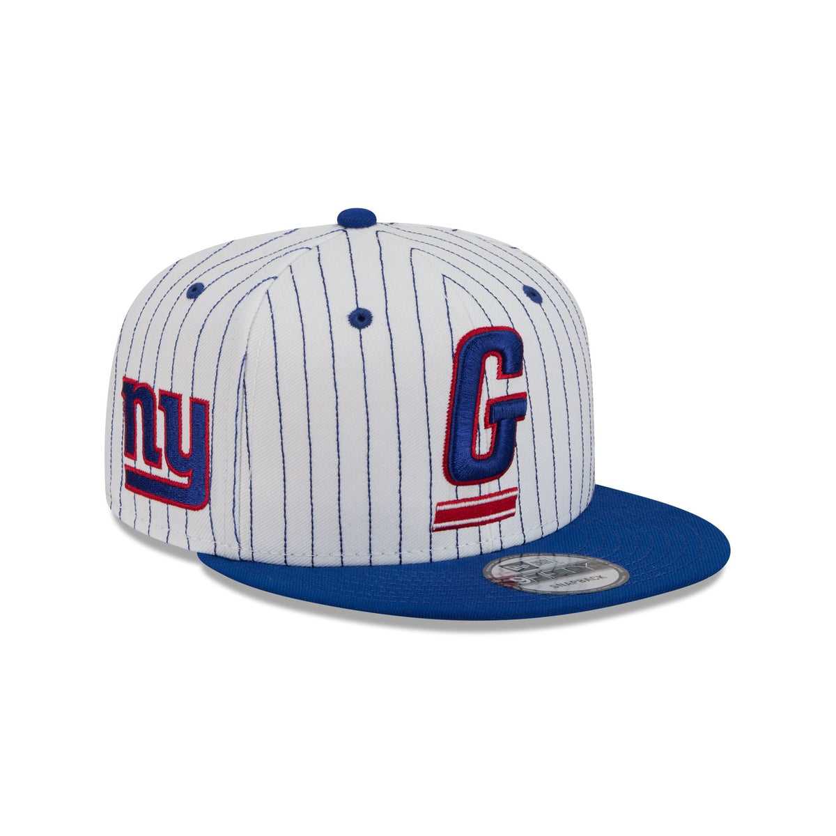New York Giants Deceptor Pinstripe 9FIFTY Snapback Hat