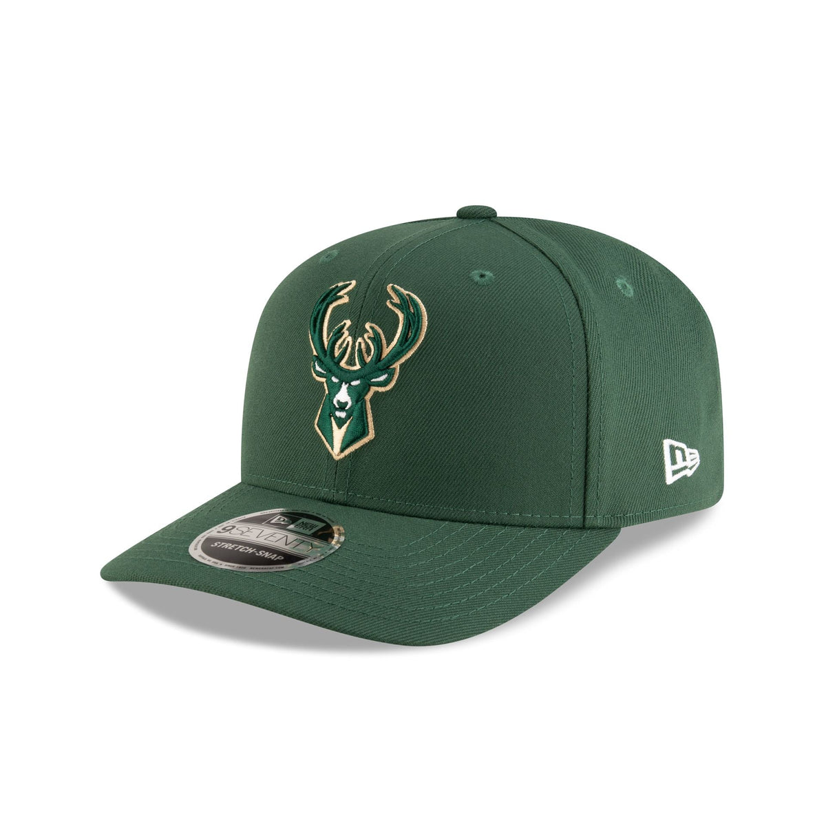 Milwaukee Bucks Team 9SEVENTY Stretch-Snap Hat