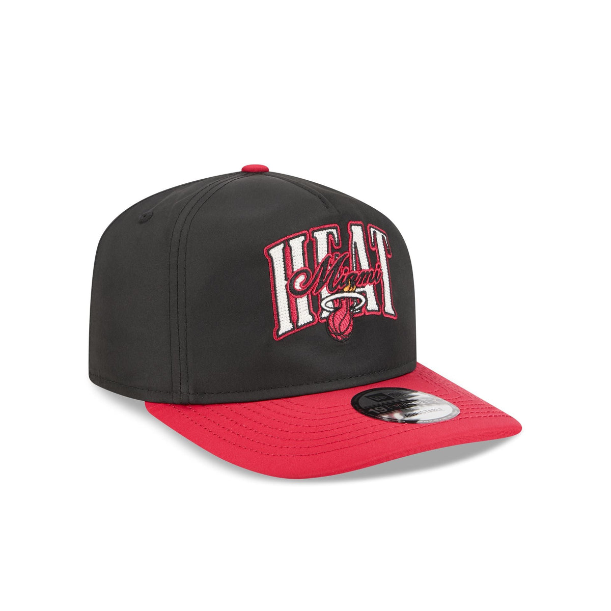 Miami Heat Dual Logo 19TWENTY Adjustable Hat