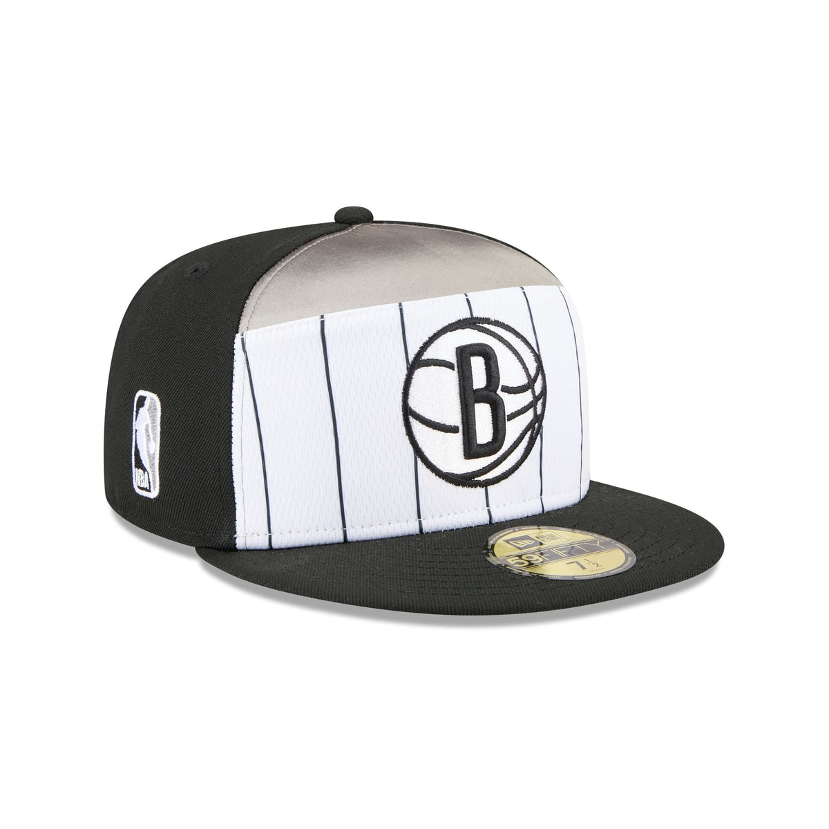 Brooklyn Nets 2025 Tip-Off Split Panel 59FIFTY Fitted Hat