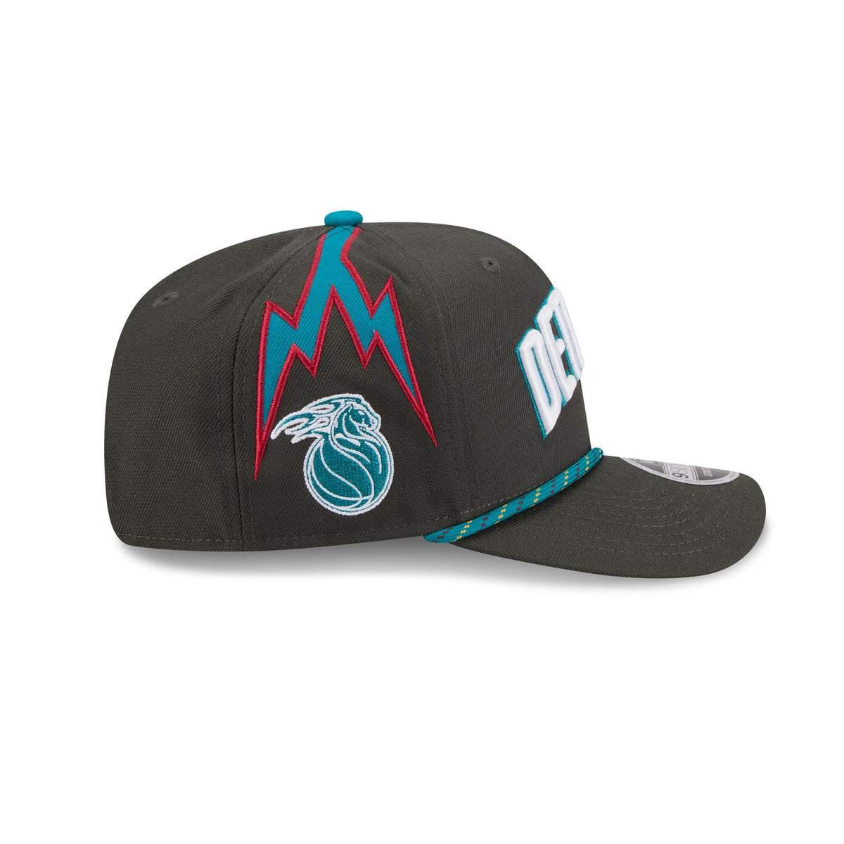 Detroit Pistons 2025 City Edition 9SEVENTY Stretch-Snap Hat